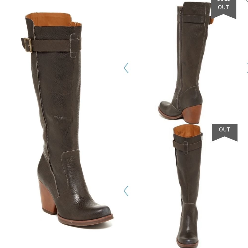 Korks Tall Gray Boots